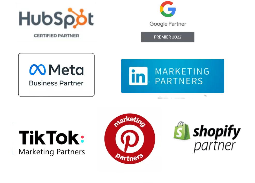 Chili Parters with Google, Meta, LinkedIn, Tiktok, Shopify and Pinterest