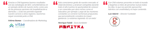 Nuestro trabajo es la mejor carta de presentación